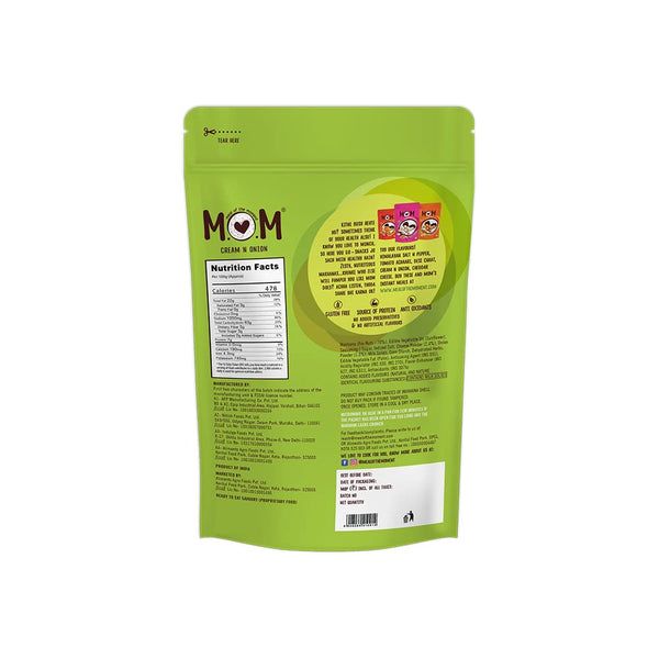 CREAM N ONION MAKHANA - 75 GMS